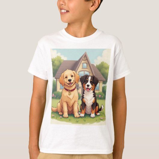 Hunde T - Shirt (Vorderseite)
