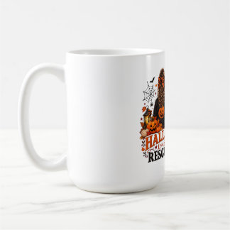Hunde-T-Shirt Halloween Rettungshunde Liebe Rettet Kaffeetasse