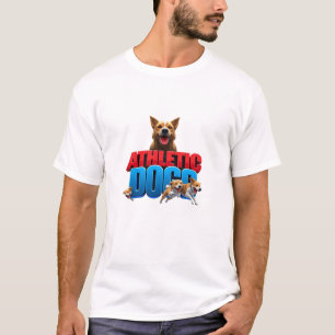 Hunde-T-Shirt mit niedlichen Welpen-Illustrationen T-Shirt