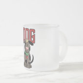 Hunde-T-Shirts und Geschenke Mattglastasse (VorderseiteRechts)