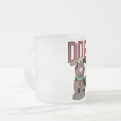 Hunde-T-Shirts und Geschenke Mattglastasse (Vorderseite Links)