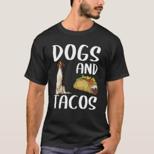 Hunde & Tacos Irish Red and White Setter Mexican F T-Shirt
