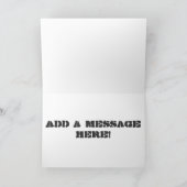 Hunde-Tag-Camouflage Karte (Innenseite)