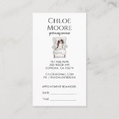 Hunde Tag Wellness-Center Groom Business & Termin (Rückseite)