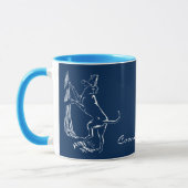 Hunde Tasse Jagd Hunde Art Kaffee Cup (Links)