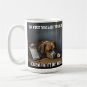 Hunde-Tasse Kaffeetasse (Links)