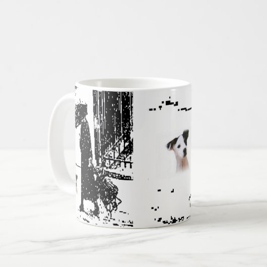 Hunde-Tasse Kaffeetasse (Vorderseite Links)