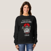 Hunde Tiere Funny Sweatshirt (Vorne ganz)