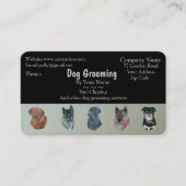 Hunde Tierpflege Visitenkarte (Vorderseite)