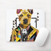 Hunde tragen einen Anzug: Digitale Kunst Mousepad (Mit Mouse)