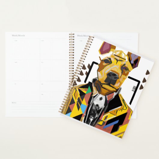 Hunde tragen einen Anzug: Digitale Kunst Planer (Anzeige)