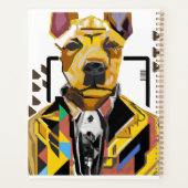 Hunde tragen einen Anzug: Digitale Kunst Planer (Rückseite)