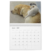 Hunde tragen für 2010 ein kalender (Mär 2027)