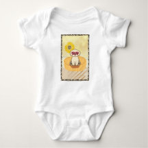 Hunde tragen Sonnenbrille Tiger Print T - Shirt