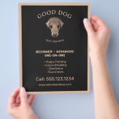 Hunde-Trainer-Ausbildung Flyer (Hand)