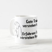 Hunde Trainer Tasse (Vorderseite Links)