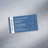 Hunde Trainer Visitenkartenmagnete Magnetische Visitenkarte (Beispiel)