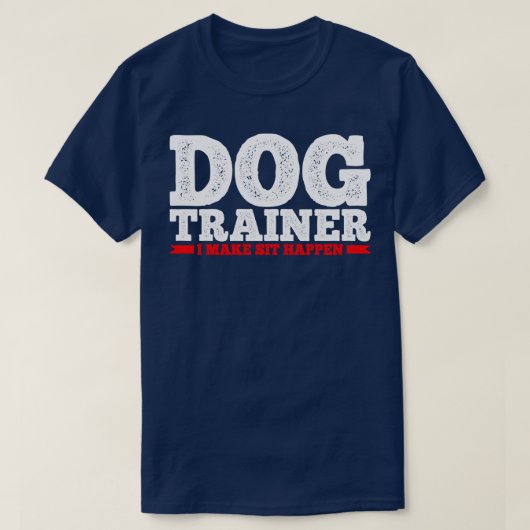 Hunde-Training 1 T-Shirt (Design vorne)