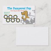 Hunde-Treuhandkarten-Visitenkarten Treuekarte (Vorne/Hinten)