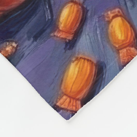 Hunde-Trick-oder-Treating Halloween-Kostüme Fleecedecke (Ecke)