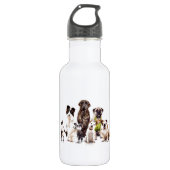 Hunde Trinkflasche (Vorderseite)