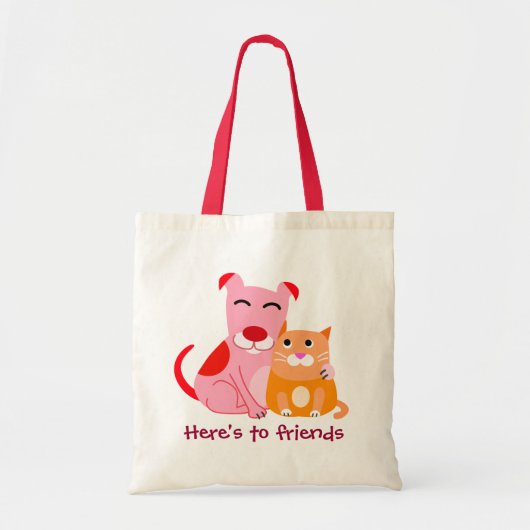 Hunde-u. Katzen-Freunde Tragetasche (Vorne)
