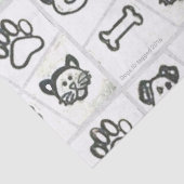 Hunde-u. Katzen-Seidenpapier Seidenpapier (Ausschnitt)