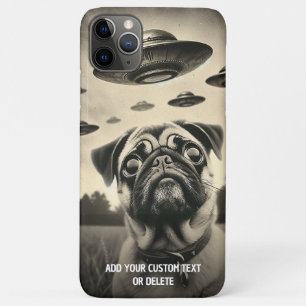Hunde und Astronauten Liebe UFO Thema Geschenk Case-Mate iPhone Hülle