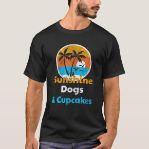 Hunde und Cupcakes T-Shirt