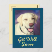 Hunde und Ermutigung werden gut Postkarte (Vorne/Hinten)