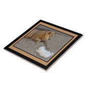 Hunde und Freundschafts-Fliese Fliese (Seite)