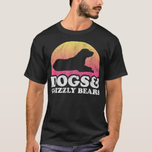 Hunde und Grizzly Bären, für Männer oder Frauen, H T-Shirt
