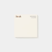 Hunde und Haustiere Post-it Klebezettel (Vorderseite)