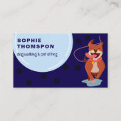 Hunde und Haustiere Visitenkarte (Vorderseite)