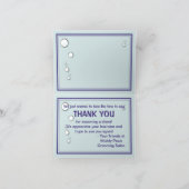 Hunde-und Haustiergroomer-Willkommen - Dankeskarte (Innenseite)