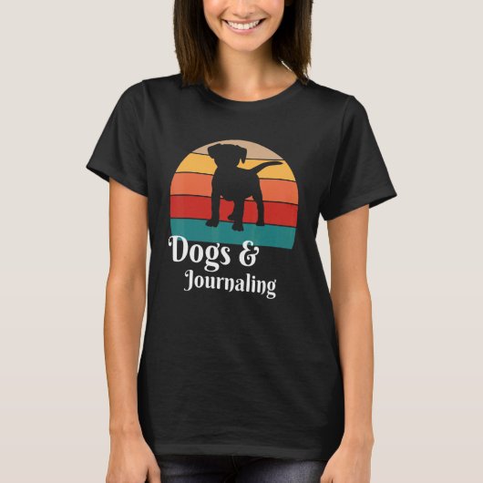 Hunde und Journalisten T-Shirt (Vorderseite)