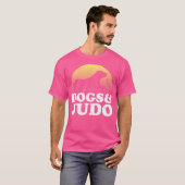 Hunde und Judo, für Männer oder Frauen T-Shirt (Vorne ganz)