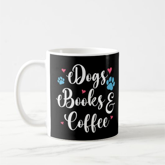 Hunde und Kaffee Kaffeetasse (Links)