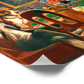 Hunde und Kaninchen spielen Poker Sam Max TShirts Poster (Ecke)