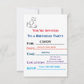 "HUNDE UND KATZE GEBURTSTAGE PERSONALISIERT. (Rückseite)