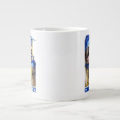 Hunde- und Katzen-Absolventen im Fotobooth Jumbo-Tasse (Vorderseite)