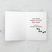 Hunde und Katzen Aussehen Fenster, Weihnachten (Innenseite)