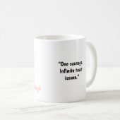 Hunde- und Katzen-Cartoon Kaffeetasse (VorderseiteRechts)