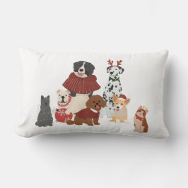 Hunde und Katzen Familienwurzel Kissen