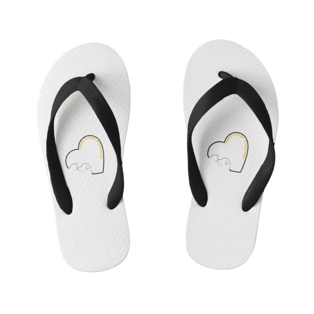 Hunde und Katzen Flip Flops Kinderbadesandalen (Fußbett)