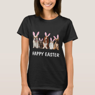 Hunde und Katzen frohe Ostern lustiges Geschenk fü T-Shirt