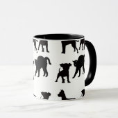 Hunde und Katzen Haustier Liebhaber Besitzer Schwa Tasse (VorderseiteRechts)