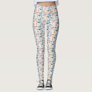 Hunde und Katzen leben zusammen...Massenhysterie! Leggings