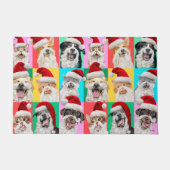 Hunde und Katzen mit Santa Bart Fußmatte (Vorderseite)