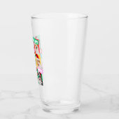 Hunde und Katzen mit Santa Bart Glas (Links)